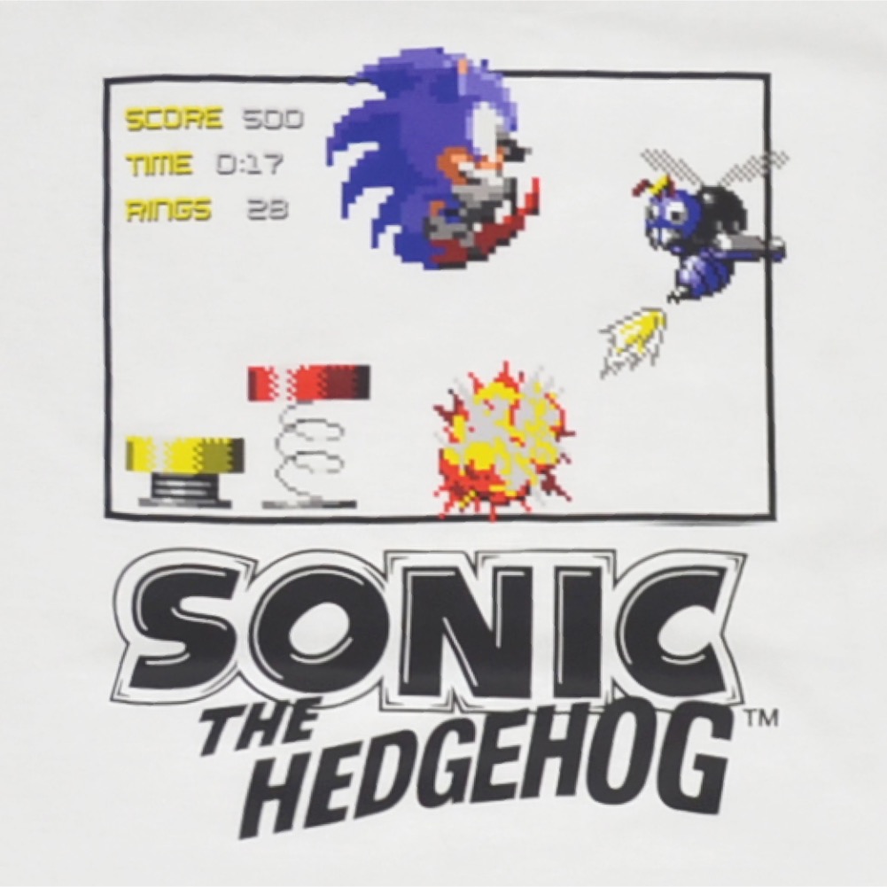 ソニック・ザ・ヘッジホッグ Tシャツ 半袖 セガ ゲーム ソニック