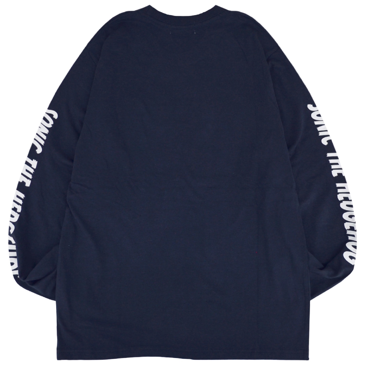 ソニック Tシャツ 長袖 セガ ゲーム バック プリント 刺繍 スケボー