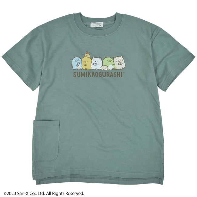 San-X（サンエックス） すみっコぐらし Tシャツ トップス 半袖
