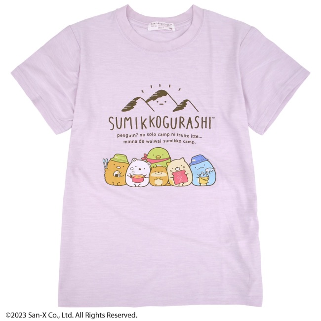 San-X（サンエックス） すみっコぐらし 子供 キッズ Tシャツ 半袖