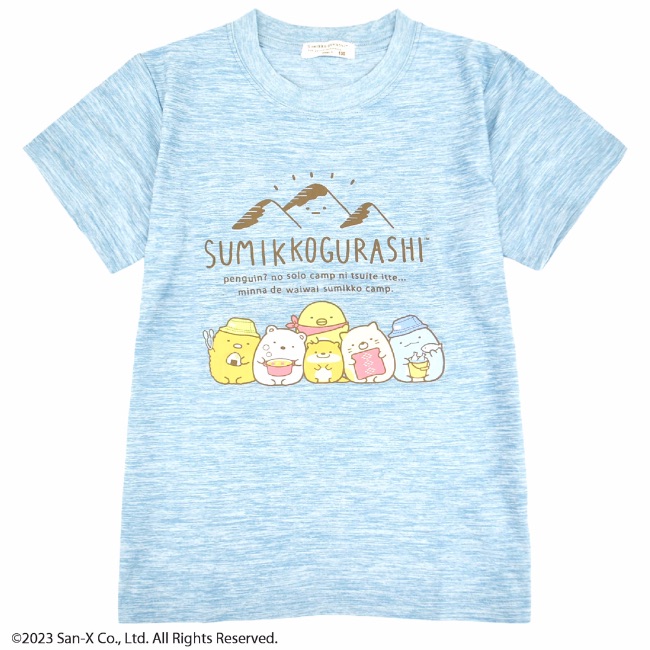 San-X（サンエックス） すみっコぐらし 子供 キッズ Tシャツ 半袖