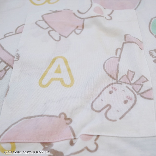 新品タグ付　サンリオ　Sugarbunnies Tシャツ　ワンピース　5枚 楽天市場】サンリオキャラクターズ 総柄 Tシャツ ワンピース