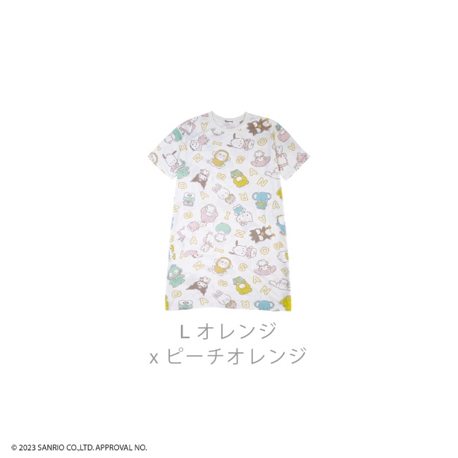 新品タグ付　サンリオ　Sugarbunnies Tシャツ　ワンピース　5枚 sanrio（サンリオ） キャラクターズ 総柄 Tシャツ ワンピース
