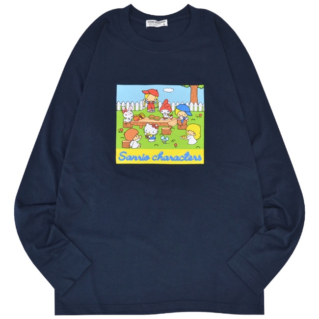 ハローキティ サンリオ キャラクターズ Tシャツ 長袖 ロンT プリント