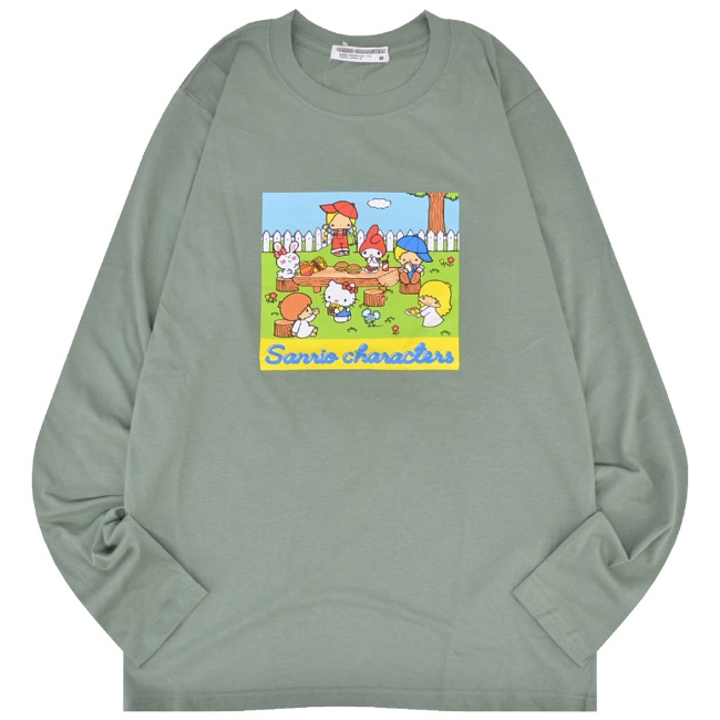 ハローキティ サンリオ キャラクターズ Tシャツ 長袖 ロンT プリント