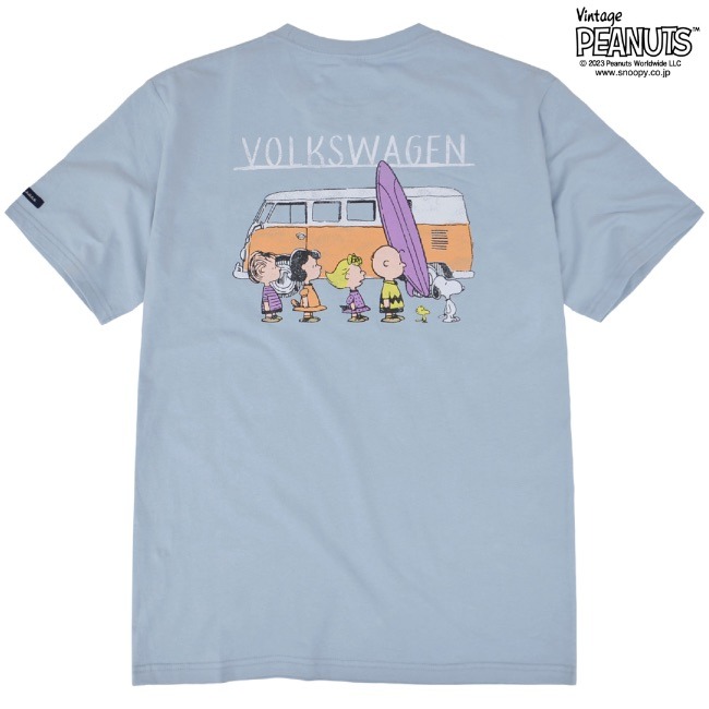SNOOPY スヌーピー Tシャツ フォルクスワーゲン コラボ SNOOPY スヌーピー Tシャツ フォルクスワーゲン コラボ