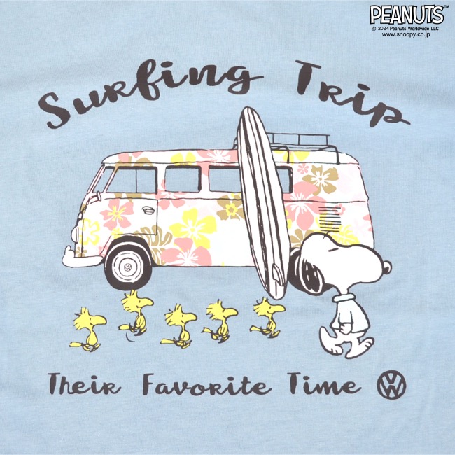 スヌーピー Tシャツ 半袖 フォルクスワーゲン トップス 大人