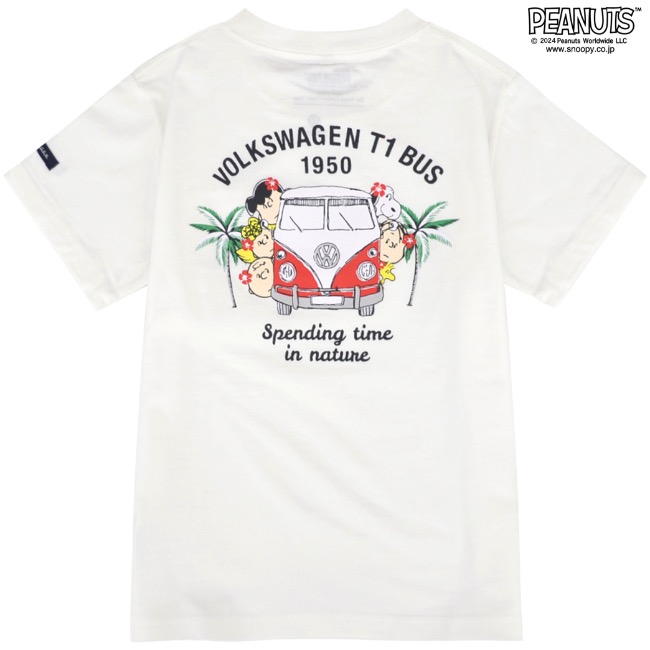 SNOOPY（スヌーピー） Tシャツ 半袖 子供 キッズ フォルクスワーゲン