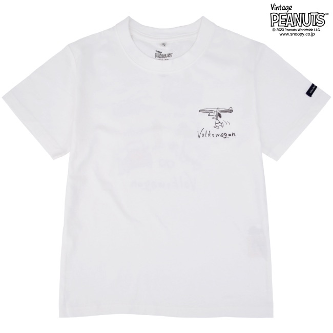 SNOOPY（スヌーピー） スヌーピーxフォルクスワーゲン コラボ キッズ T