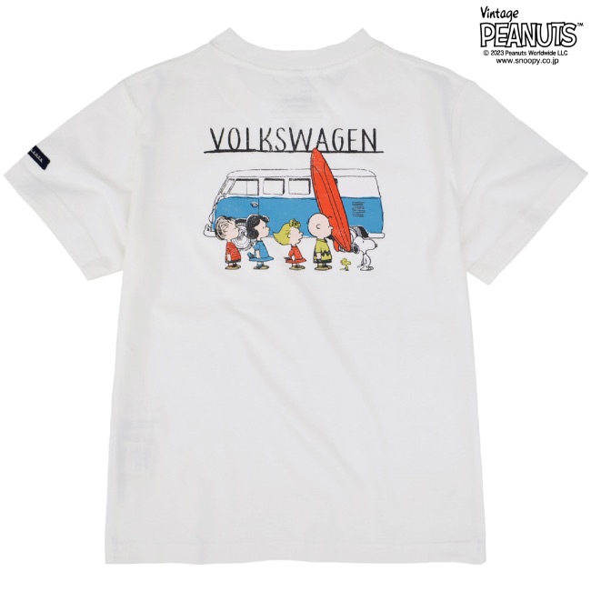 SNOOPY（スヌーピー） スヌーピーxフォルクスワーゲン コラボ キッズ T