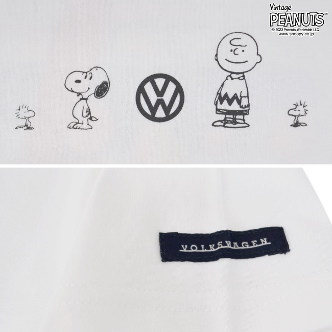 SNOOPY（スヌーピー） スヌーピーxフォルクスワーゲン コラボ キッズ T
