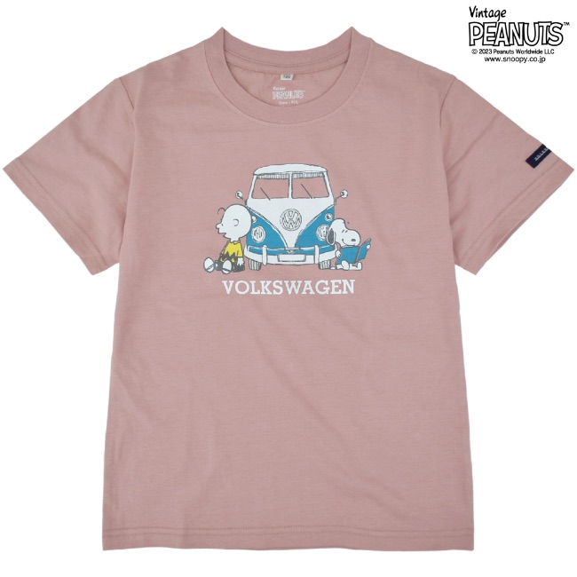 SNOOPY（スヌーピー） ピーナッツ フォルクスワーゲン Tシャツ キッズ