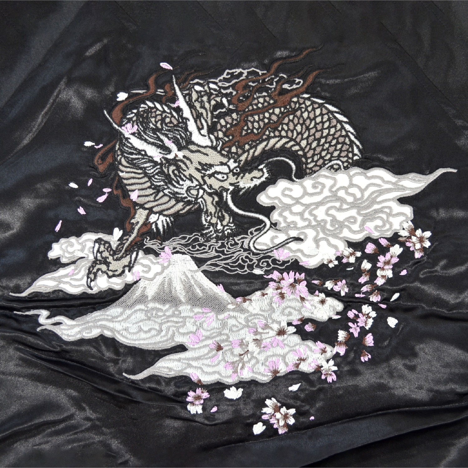 春さん 様専用！90s和柄 スカジャン、日本地図、登り龍、 楽天市場