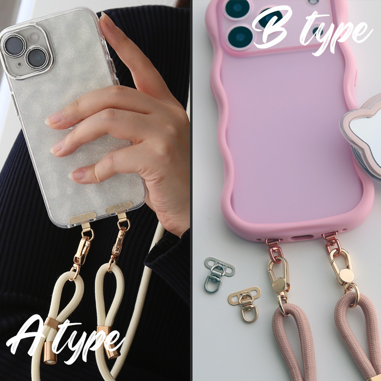 2箇所 360回転パッチ スマホ ストラップ ホルダー ショルダー 2点吊り スマホストラップ ショルダーストラップ Android iPhone 肩掛け 首掛け 落下防止 ネック | ZENIX DESIGN TECH | 14