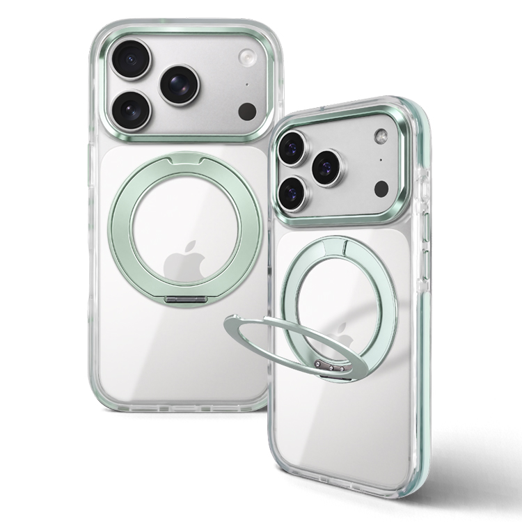 MagSafe対応 iPhone ケース 360度回転 リング付き スタンド内蔵 クリア 耐衝撃 スマホケース 透明 スマホリング カバー おしゃれ バンパー 背面カバー | ZENIX DESIGN TECH | 04