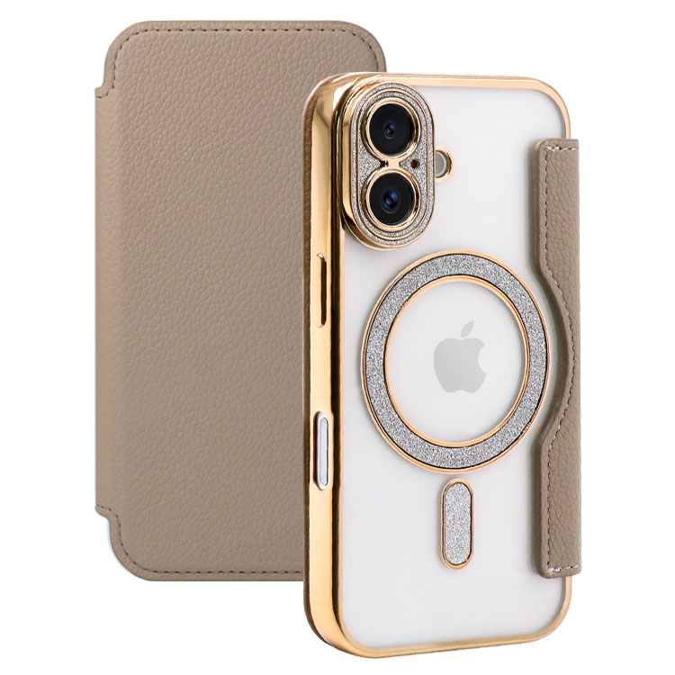 ZENIX DESIGN TECH iPhone17 ケース 手帳型 magsafe対応 iPhone17e