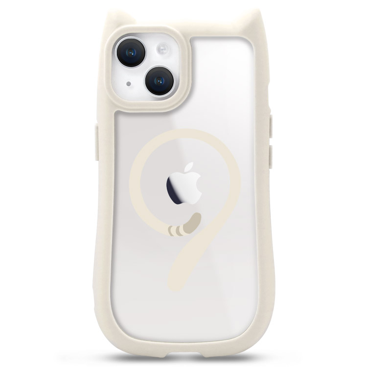 iPhone16e ケース MagSafe対応 iPhone16 iPhone15 選べる リング付き ストラップ付き 猫 猫耳 クリア iPhone14 pro max plus おしゃれ iPhone13 iphone12 mini | ZENIX DESIGN TECH | 12