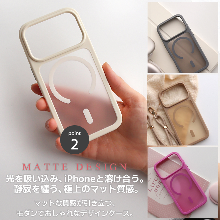 ZENIX DESIGN TECH MagSafe対応 iphone18 pro ケース iphone18 pro max