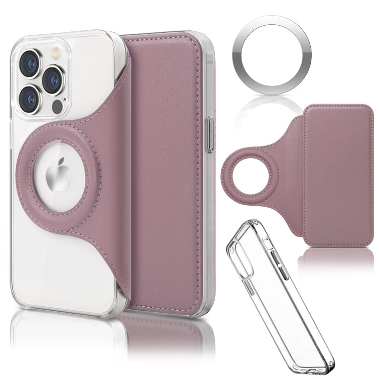 iPhone15 ケース Magsafe 対応  iPhone14 iPhone13 iPhone12 15pro iPhone15 Pro max 手帳型 15Plus iPhone14 Pro クリア メタル リング カード収納 おしゃれ | ZENIX DESIGN TECH | 10