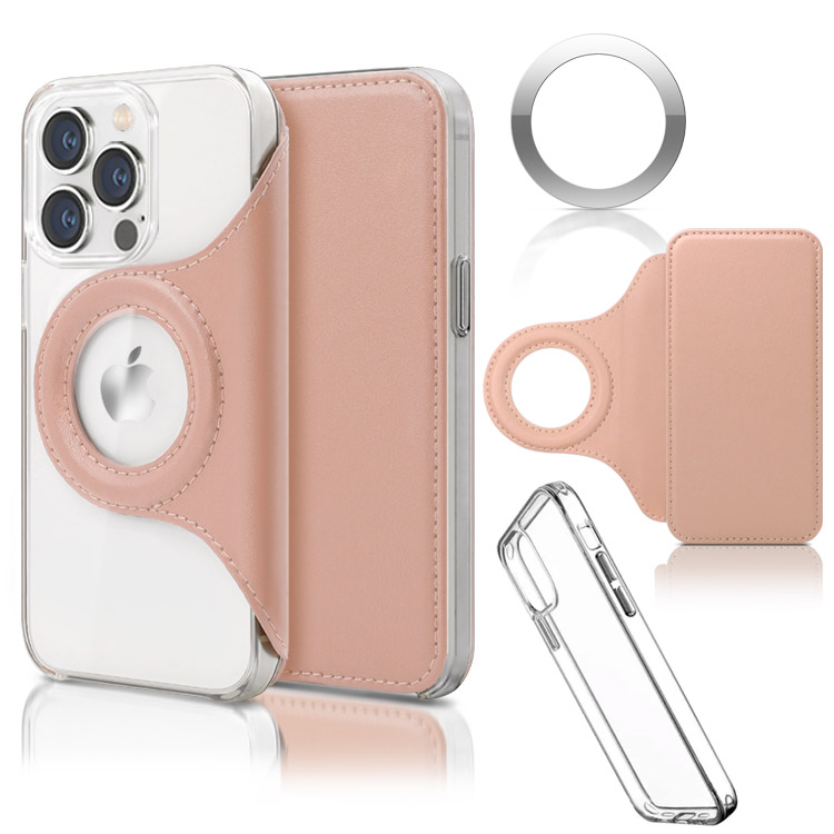 iPhone15 ケース Magsafe 対応  iPhone14 iPhone13 iPhone12 15pro iPhone15 Pro max 手帳型 15Plus iPhone14 Pro クリア メタル リング カード収納 おしゃれ | ZENIX DESIGN TECH | 07