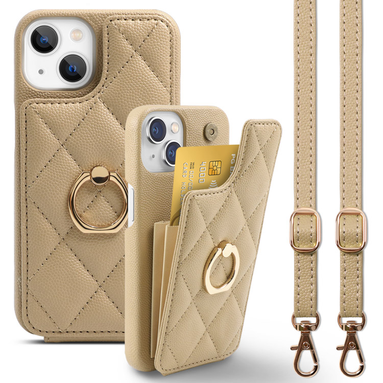 ZENIX DESIGN TECH iphone15 ケース ショルダー ストラップ付き リング