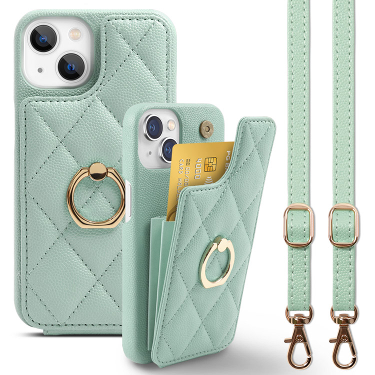 ZENIX DESIGN TECH iphone15 ケース ショルダー ストラップ付き リング