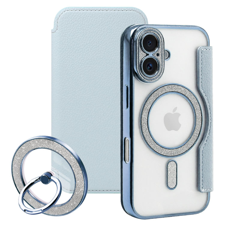 ZENIX DESIGN TECH iPhone17 ケース 手帳型 magsafe対応 iPhone17e