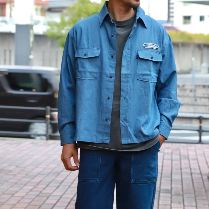CLUCT SALE 30%OFF シャツ クラクト デニム 長袖 TOPOCK DENIM L