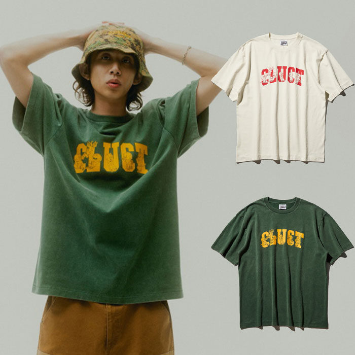 CLUCT（クラクト） トップス グラフィック プリント 半袖 Tシャツ CITY 
