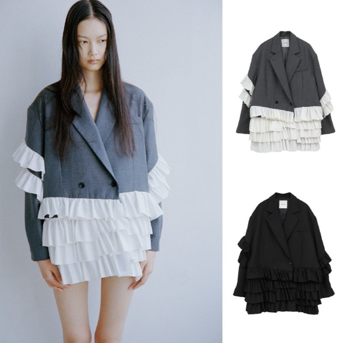 ねね 様 最終セール CYCLAS シクラス ギャザージャケット ねね 様 最終セール CYCLAS シクラス ギャザージャケット