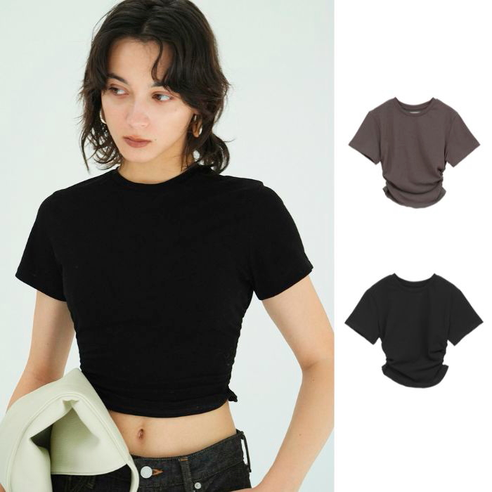 CLANE（クラネ） 即日発送 正規商品 トップス シャーリング デザイン