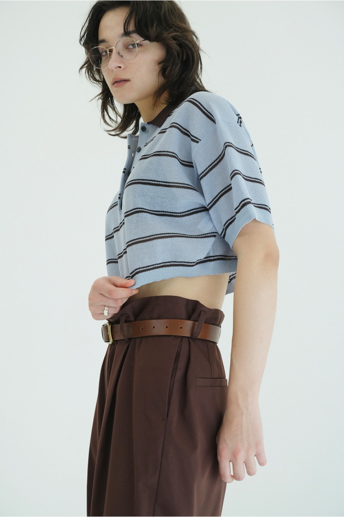 clane クラネ　シアートップス CLANE クラネ “SHEER TULLE TOPS” シアーチュールトップス | t / wo