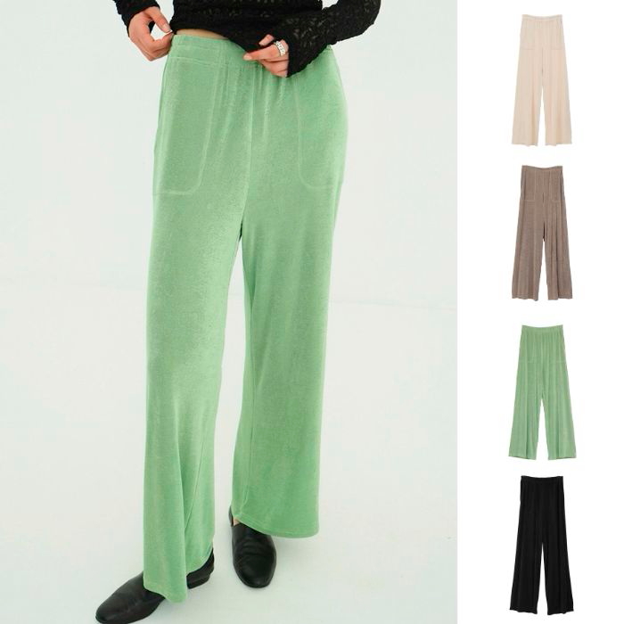 RIN 　clane bright jersey pants アイボリー CLANE - ジャージーパンツ - BRIGHT JERSEY PANTS IVORY | ADDICT WEB SHOP