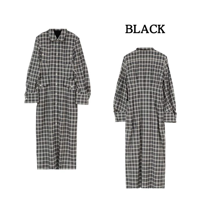 CLANE（クラネ） 即日発送 正規商品 アップ ポケット チェック シャツ