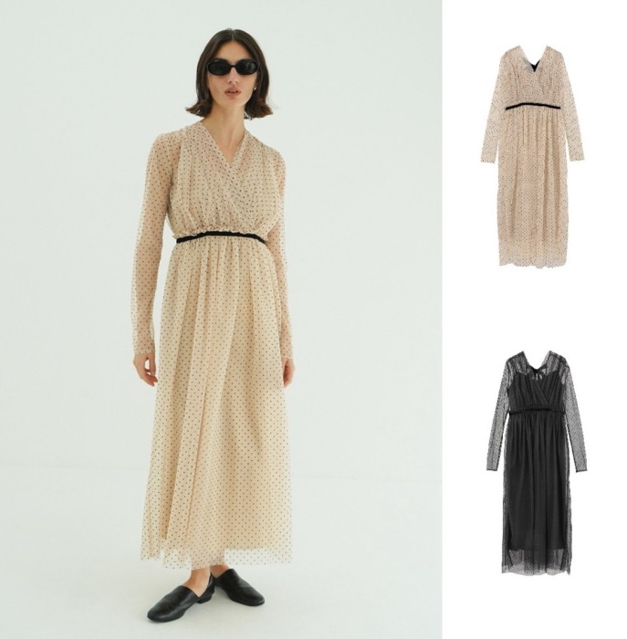 CLANE（クラネ） 即日発送 正規商品 ドット シアー カシュクール