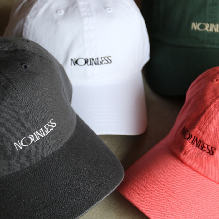 NOUNLESS キャップ アイボリー 楽天市場】NOUNLESS 正規商品 キャップ ナウンレス ロゴ