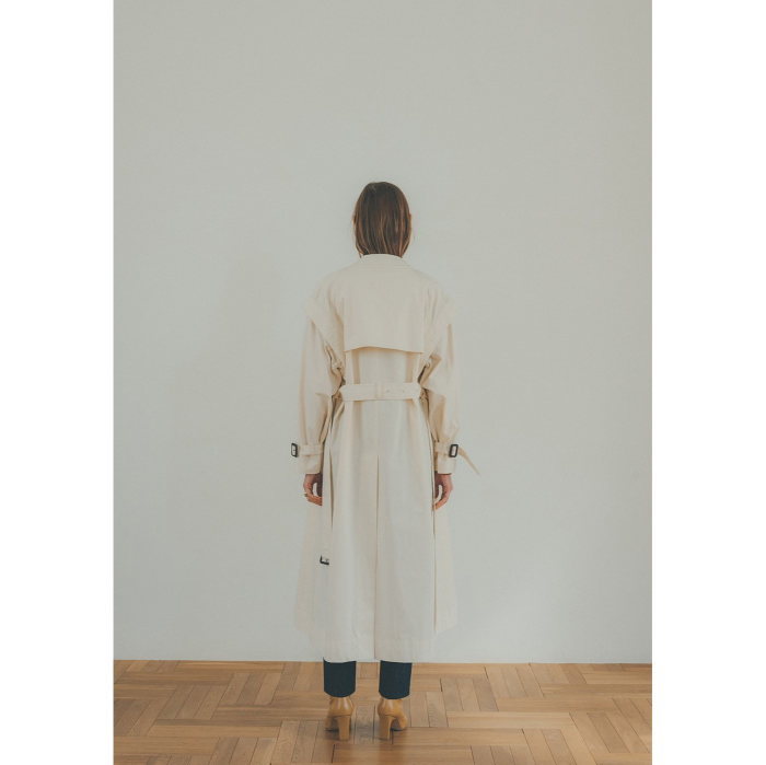 げました CLANE SQUARE SLEEVE TRENCH COATの通販 by shokoraaaaa's