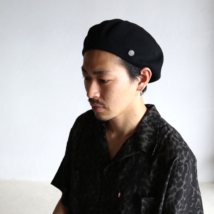 MightyShine ベレー帽 メンズ レディース マイティーシャイン Cotton Beret コットン ベレー BLACK ブラック  2023春夏新作 : 1221012 : Charger.web-store - 通販 - Yahoo!ショッピング