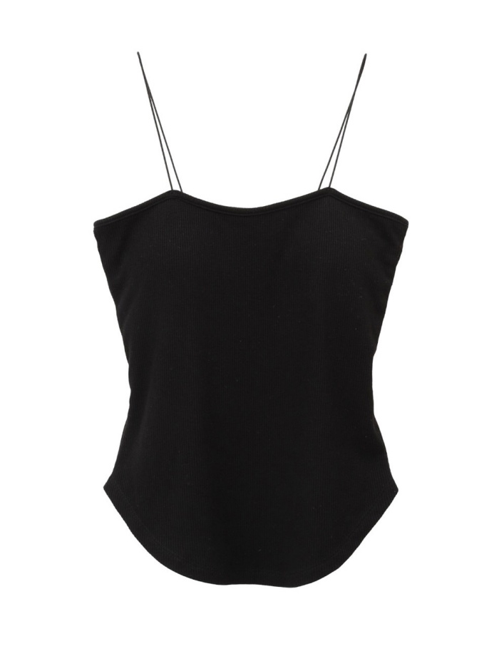 クラネ パット付きキャミソール オフホワイト サイズ2 clane slant THIN CODE CAMISOLE（キャミソール）｜CLANE（クラネ）のファッション