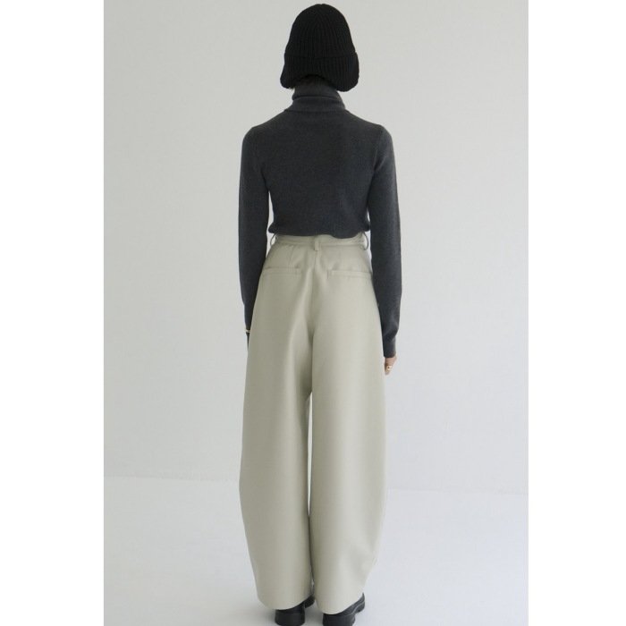 CLANE 正規商品 トップス クラネ ジップアップ タートル ニット
