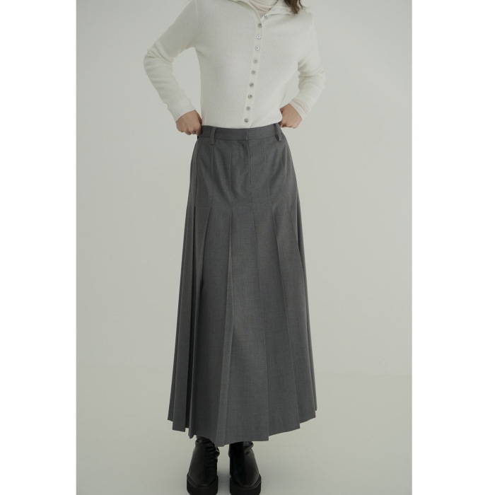 CLANE 正規商品 スカート ワイド プリーツ ロング WIDE PLEATS