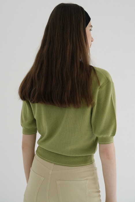 CLANE 正規商品 トップス クラネ ライン Vネック ニット LINE V
