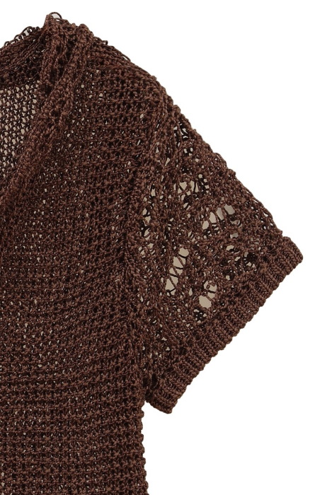 クラネ CLANE クロップド クロシェ ニット トップス CROPPED CROCHET KNIT TOPS 【2025 新作】 CLANE CROPPED CROCHET KNIT TOPS 18106-2222（ニット/セーター