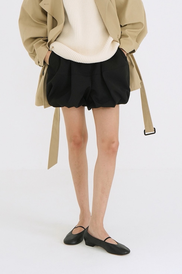 CLANE BALLOON SHORT PANTS ブラック新品未使用 CLANE 正規商品 パンツ ボトムス クラネ バルーン ショート