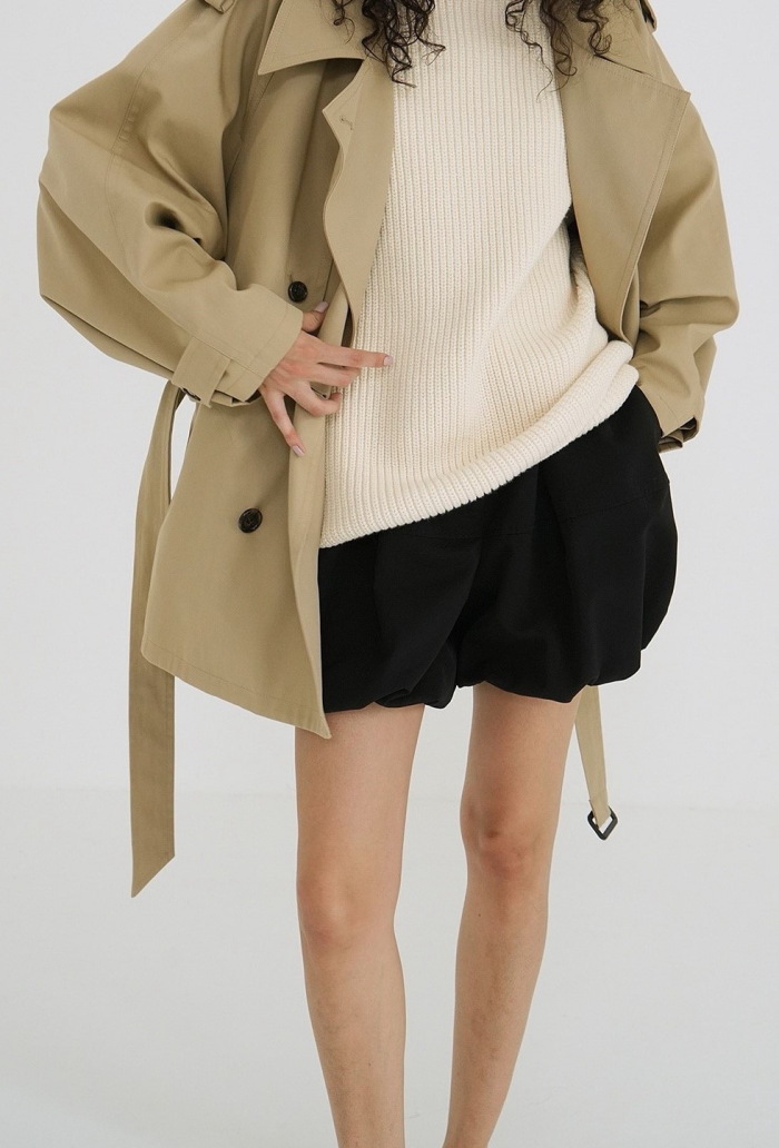 CLANE 正規商品 パンツ ボトムス クラネ バルーン ショート