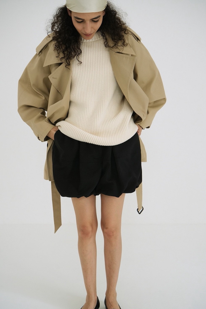 CLANE BALLOON SHORT PANTS ブラック新品未使用 CLANE 正規商品 パンツ ボトムス クラネ バルーン ショート