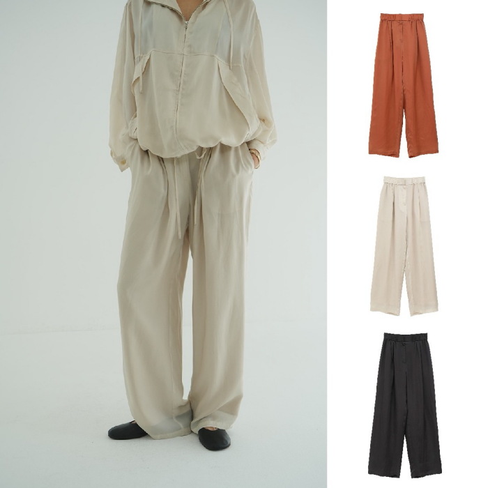 パンツ CLANE SHEER AIRY PANTS CLANE(クラネ)のSHEER AIRY PANTS通販 | 集英社HAPPY PLUS STORE