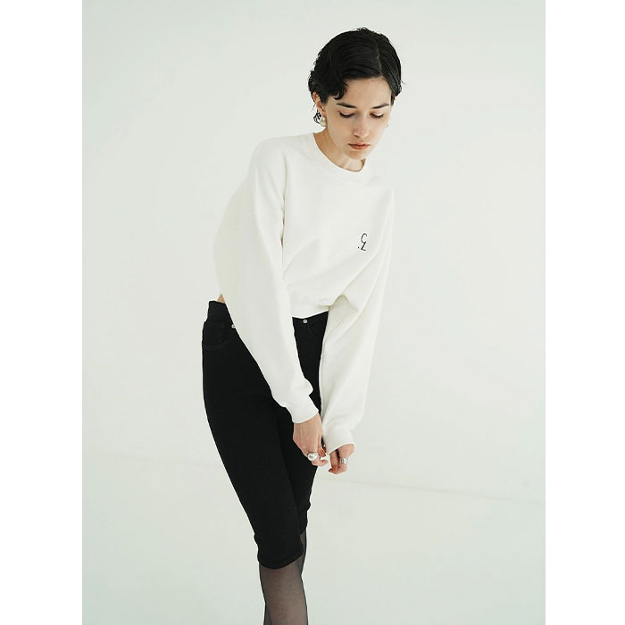 CLANE（クラネ） 正規商品 トップス ロゴ ショート スウェット