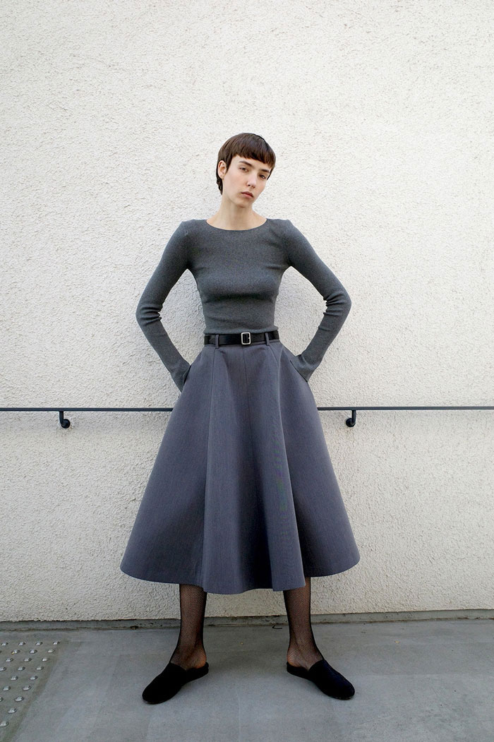CLANE（クラネ） 正規商品 トップス ショルダー パッド ニット