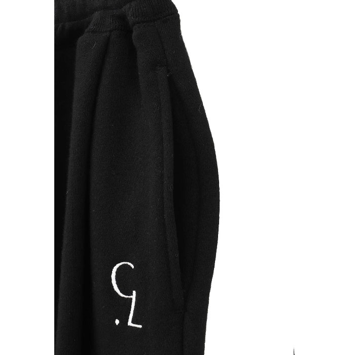CLANE（クラネ） 正規商品 ボトムス ロゴ スウェット タック ワイド